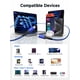 thumbnail image 4 of Cable USB C a USB C JSAUX, 100 W, 5 A, carga rápida, paquete de 2 m, azul, 4 of 7
