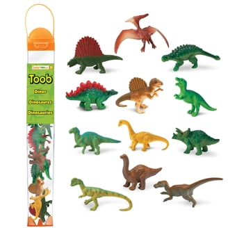 Safari Ltd Feathered Dinosaurs TOOB - 12 Piece Dinosaur Figurine Set For Kids