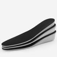 thumbnail image 2 of Qucyy Height Increase Insole Heel Cushion Inserts Slow Rising Taller Height Lift Cuttable for Women Men 4.5cm, 2 of 5