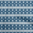 thumbnail image 1 of oneOone Cotton Flex Blue Fabric Aian Batik Craft Projects Decor Fabric Printed By The Yard 40 Inch Wide, 1 of 4