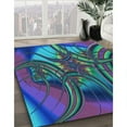 thumbnail image 3 of Ahgly Company Machine Washable Indoor Rectangle Transitional Rebecca Purple Area Rugs, 8' x 10', 3 of 7