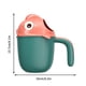 thumbnail image 5 of Shampoo cup shower rinse pot, Kids bath spoon cup, plastic design, for babies, portable foldable, lightweight material, for home bathroom, 5 of 8