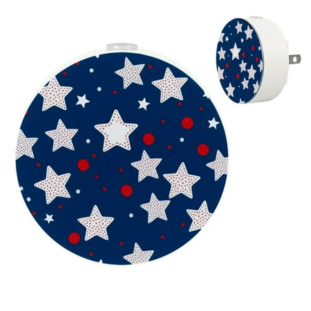 

YZUOUZY Night Lights Plug into Wall Bedside Lamp Bedroom Lamps Set of 2 Star