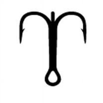 Mustad KVD Elite Triple Grip Treble Hook Black Nickel (6 Pk)