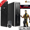 Restored Gaming HP Compaq Pro 6300 sff computer Desktop PC Intel Core i5 Processor, 8GB Ram, 1TB Hard Drive, 240GB SSD, AMD Radeon RX 550 Phoenix 4GB GDDR5, includes WiFi, Windows 10 (Refurbished)