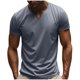 thumbnail image 1 of pstuiky camisetas de hombre, Camisa informal vintage con botones y cuello redondo y manga corta para hombre camisas casuales para hombre xxxl, 1 of 9