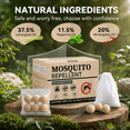thumbnail image 2 of MosquitoRepellent36 Balls – MosquitoRepellentOutdoor Patio & Indoor, Natural Mosquito Deterrent for Yard, Patio, Camping & Travel, 2 of 7