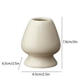 thumbnail image 3 of YiJuHui 4pcs Ceramic Tea Whisk Holder Matcha Whisk Stand Japanese Tea Ceremony Accessory for Traditional Tea Preparation and Display, 3 of 6