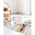 thumbnail image 4 of Spring Easter Kitchen Dish Towels for Drying Dishes Set of 2, Colorful Eggs Daisy Flowers Basket Butterfly Waffle Weave Microfiber Hand Tea Bathroom Towels Quick Dry & Absorbent Towel 12x12, 4 of 7