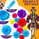 thumbnail image 3 of Flores mexicanas de papel crepé para el Día de los Muertos, 19 unidades, 3 of 7