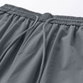 thumbnail image 6 of lcziwo Man's Summer Cargo Pants Work Sweatpants Multiple Pockets Hiking Holiday Relaxed Fit Outdoor Apparel Dark Gray XXL, 6 of 8