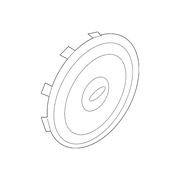 Genuine OE Kia Center Cap - 52960-3C610