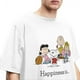 thumbnail image 4 of Camiseta divertida de Peanuts, Snoopy y Charlie Brown para hombres y mujeres, camiseta de algodón con estampado de dibujos animados lindos, 4 of 5
