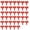 Red, variant on 20 Pcs Imitation Stone Garden Fence Plastic Retaining Edging Border Black Cobbled Effect Landscape Decor Interlocking Decorative Panels Flower Bed Path Lawn Outdoor Picket Yard Grass Edge