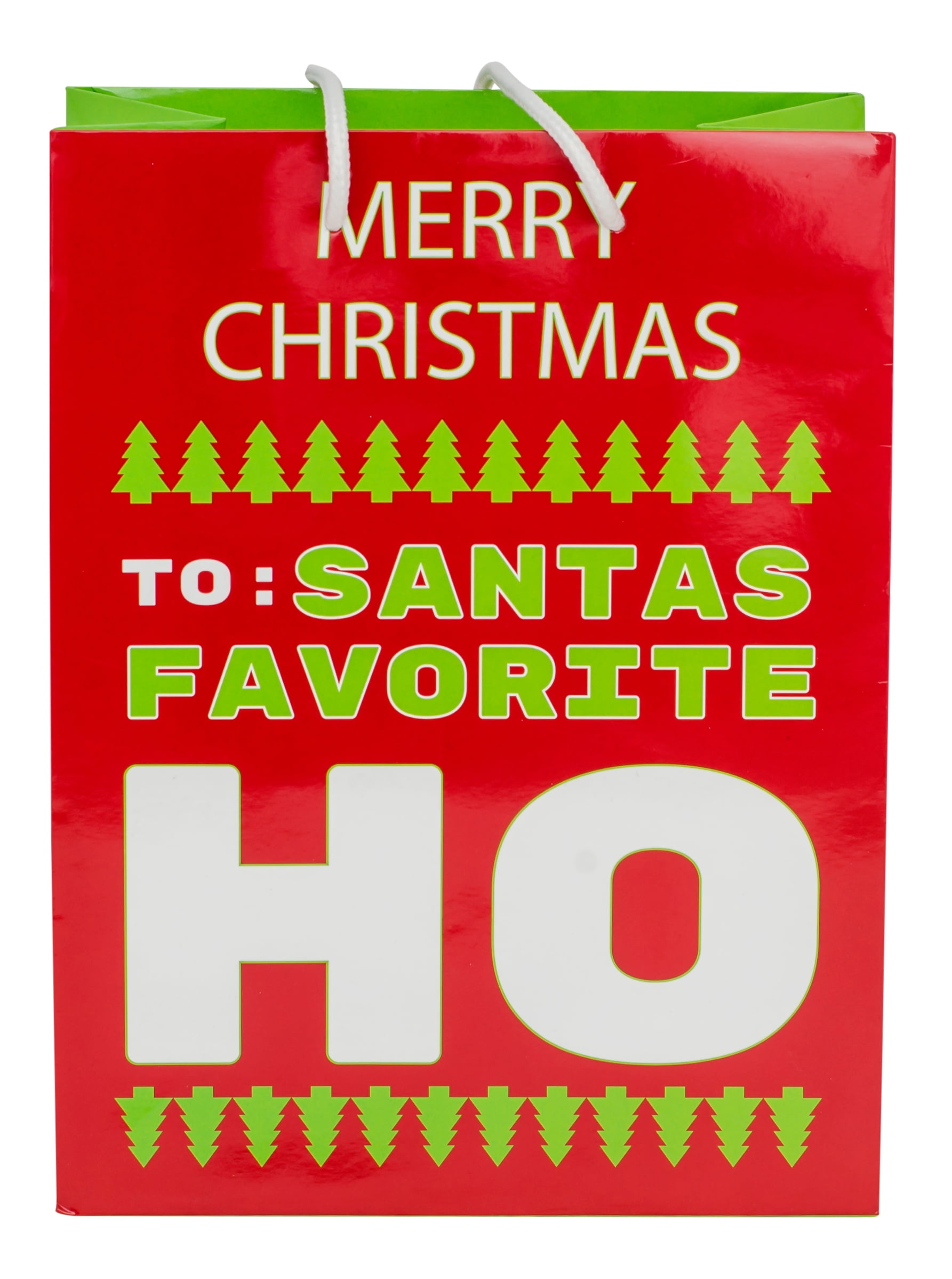 Funny Holiday Season Christmas Gift Bags