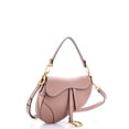 thumbnail image 2 of Pre-Owned Saddle Handbag with Strap Leather Medium By Rebag, 2 of 6