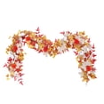 thumbnail image 2 of Iumwxz up to 45% off Rose Pumpkin Rattan Festival Rice Simulation Maple Leaf Thanksgiving Decoration, 2 of 6