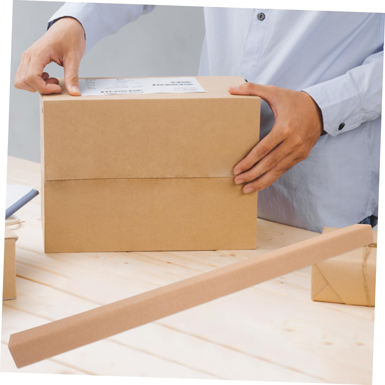 SLGHLSAHG 10pcs Carton Packaging Edge Protection Packing Corner Protectors Edge Protector Painting Corner Protector Picture Frame Corner Protectors Picture Frame Corner Guard A51840