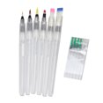 thumbnail image 4 of unbranded 1 De Water Storage Paint Brush Transparente Para Pintura Precisa Con Tres Puntas Y Tres Redondas, 4 of 7
