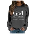 thumbnail image 2 of Women's Sweatshirts God Is Still Writing Your Stroty Sweatshirt Christian Sweatshirts Pullover Sweatshirt for Women, 2 of 5