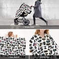 thumbnail image 6 of Daiia Cool Camera Pattern Car Seat Cover for Babies, Mom Nursing Covers Breastfeeding Scarf, Multi Use Infant Carseat Canopy for Newborn Carrier/Stroller, 6 of 9