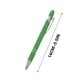 thumbnail image 3 of Bolígrafo de aluminio con stylus - Pantalla táctil de doble punta y bolígrafo de escritura - Bolígrafo de regalo grabado con tinta de 1,5g - Bolígrafo promocional para negocios, 3 of 3