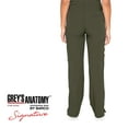 thumbnail image 2 of Grey's Anatomy Signature 2218 Women's Olivia Cargo Scrub Pant Olive M Petite, 2 of 2