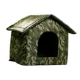 thumbnail image 4 of Cama tipo tienda para mascotas para gatos/perros, impermeable, cálida y cómoda, para cachorros Pequeño, 4 of 9