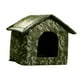 thumbnail image 5 of Cama de tienda para mascotas para gatos/perros, cama de invierno para perros y gatos callejeros, impermeable, cálida, a prueba de viento, cómoda tiend Pequeño, 5 of 8