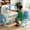 Blue #1, variant on Floseru Kids Desk and Chair Set, Kids Study Desks and Chair Set for Girls Boys, Girls Boys Art Desk, Home School Drafting Desks for Childrens, Height Adjustable, with Light, Book & Bottle Holder