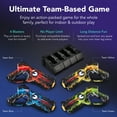 thumbnail image 6 of Best Choice Products Set of 4 Rechargeable Laser Tag Blasters No Vests Needed w/Docking Station - Red/Yellow/Blue/Green, 6 of 8