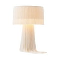 thumbnail image 3 of TOV Furniture Atolla 15.2"H Transitional Cotton Tassel Table Lamp in Cream, 3 of 7