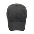 thumbnail image 5 of Clearance! Baberdicy Fashion Women Men Sport Mountain Climbing Breathable Beach Baseball Cap Hip Hop Hat Sun Hat Dark Gray, 5 of 8