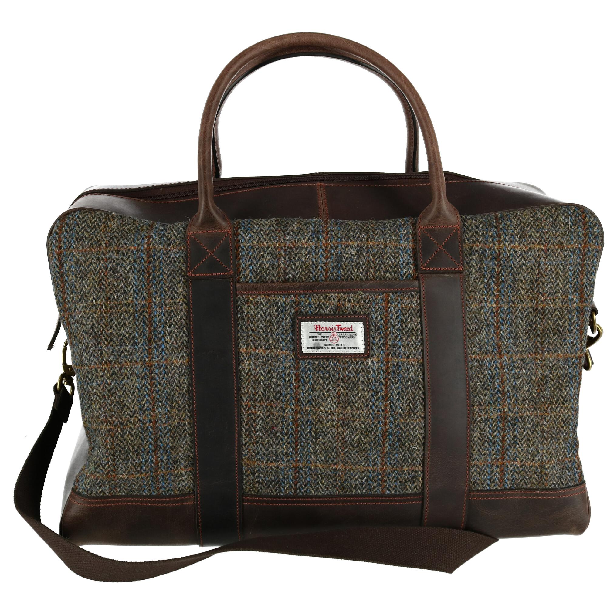 harris tweed duffle bag