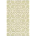 thumbnail image 1 of Safavieh Cambridge Collection CAM133B Handmade Moroccan Geometric Light Green and Ivory Premium Wool Square Area Rug (6' Square), 1 of 3