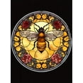 thumbnail image 3 of Women's Casual Floral Bee Graphic Tee - Comfy Crew Neck Short Sleeve T-Shirt, Perfect for Summer & Casual Attire, 3 of 6