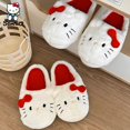 thumbnail image 5 of Sanrio-Zapatillas de felpa de Hello Kitty para niños, zapatos de algodón de dibujos animados Y2K, cálidos, accesorios de Sanrio, regalo para estudiantes, Invierno2722, 5 of 5