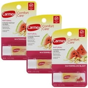 Carmex Comfort Care Lip Balm - Watermelon Blast - 3 Pack