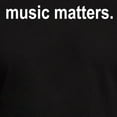 thumbnail image 3 of CafePress - Music Matters Men's Fitted T Shirt (Dark) - Men's Fitted T-Shirt, 3 of 4