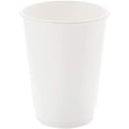 thumbnail image 5 of Zhuge 100 vasos de café desechables - Vasos de café para llevar con aislamiento de doble pared de color blanco de 14 oz - Vasos de papel Kraft para bebidas, espresso y cacao sin tapa - Blanco, 5 of 5