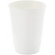 thumbnail image 5 of Zhuge 100 vasos de café desechables - Vasos de café para llevar con aislamiento de doble pared de 8 oz de color blanco - Vasos de papel Kraft para bebidas, espresso y cacao sin tapa - Blanco, 5 of 5