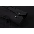 thumbnail image 5 of Alex Vando Mens Dress Shirts Regular Fit Long Sleeve Stretch Business Dress Shirts for Men, 5 of 6