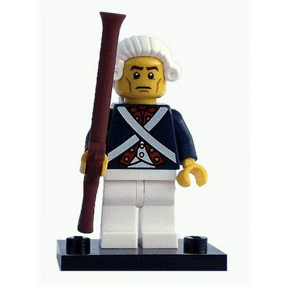 LEGO Collectible Series 10 Revolutionary Soldier Minifigure - Complete Set