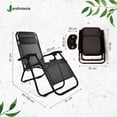 thumbnail image 2 of Camastro Silla Plegable Jardimanía Gravedad Cero LoungeChair Beige, 2 of 8