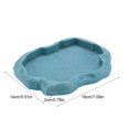 thumbnail image 3 of Mgaxyff Resin Durable Reptile Rock Food and Water Dish Feeder Bowl for Tortoise Lizard, Lizard Feeder, Reptile Feeder, 3 of 7