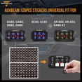 thumbnail image 2 of Adhesivo para panel de interruptores Auxbeam para panel de interruptores de 6/8 bandas, 120 unidades, 2 of 7