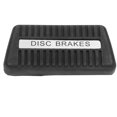 thumbnail image 2 of Brake Pedal Cover, High Accuracy Foot Brake Pad Grooved   For Automobile With Words, 2 of 8