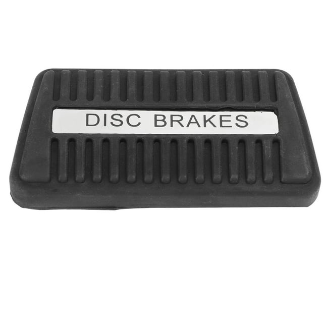 Foot Brake Pad, High Accuracy Brake Pedal Cover Protector Grooved For Automobile With Words