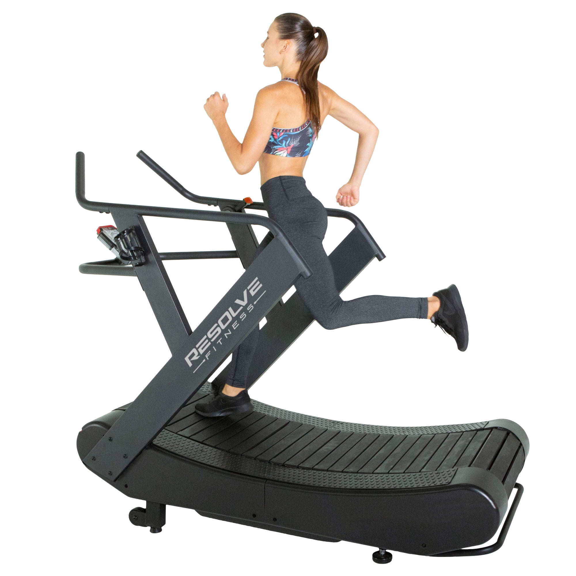 Resolve Fitness "Reactive Runner", HIIT Training Manual Treadmill with