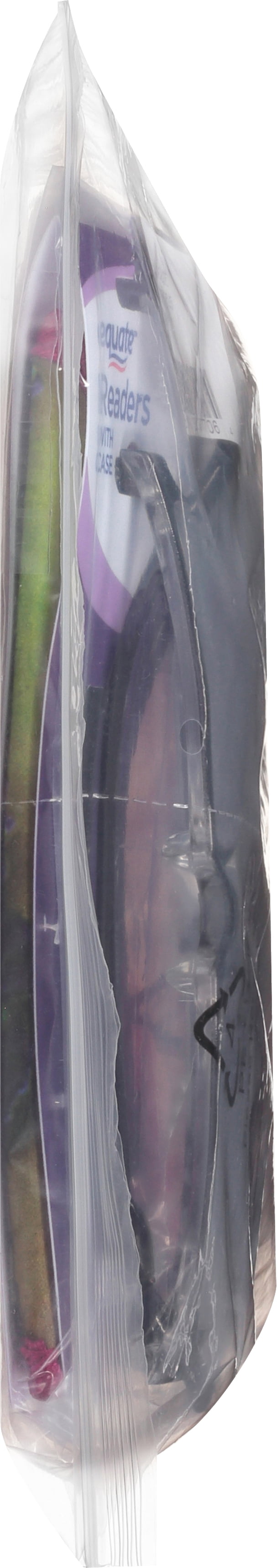 Equate 6-Pack Women's Bouquet Rectangular Reading Glasses - Variety Pack, +1.00